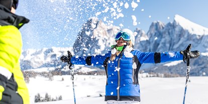 Hotels an der Piste - Après Ski im Skigebiet: Skihütten mit Après Ski - Italien - Skigebiet Seiser Alm