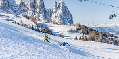 Hotels an der Piste - Kinder- / Übungshang - Skigebiet Seiser Alm - Skigebiet Seiser Alm
