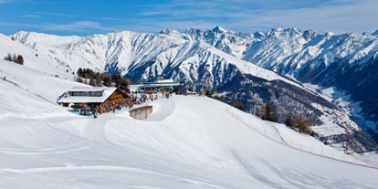 Hotels an der Piste - Après Ski im Skigebiet: Skihütten mit Après Ski - Stilfs (BZ) - Skigebiet Watles - Plantapatschhütte - Skigebiet Watles