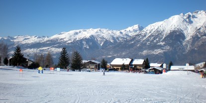 Hotels an der Piste - Kinder- / Übungshang - Schweiz - Skigebiet Bürchen-Törbel / Moosalp