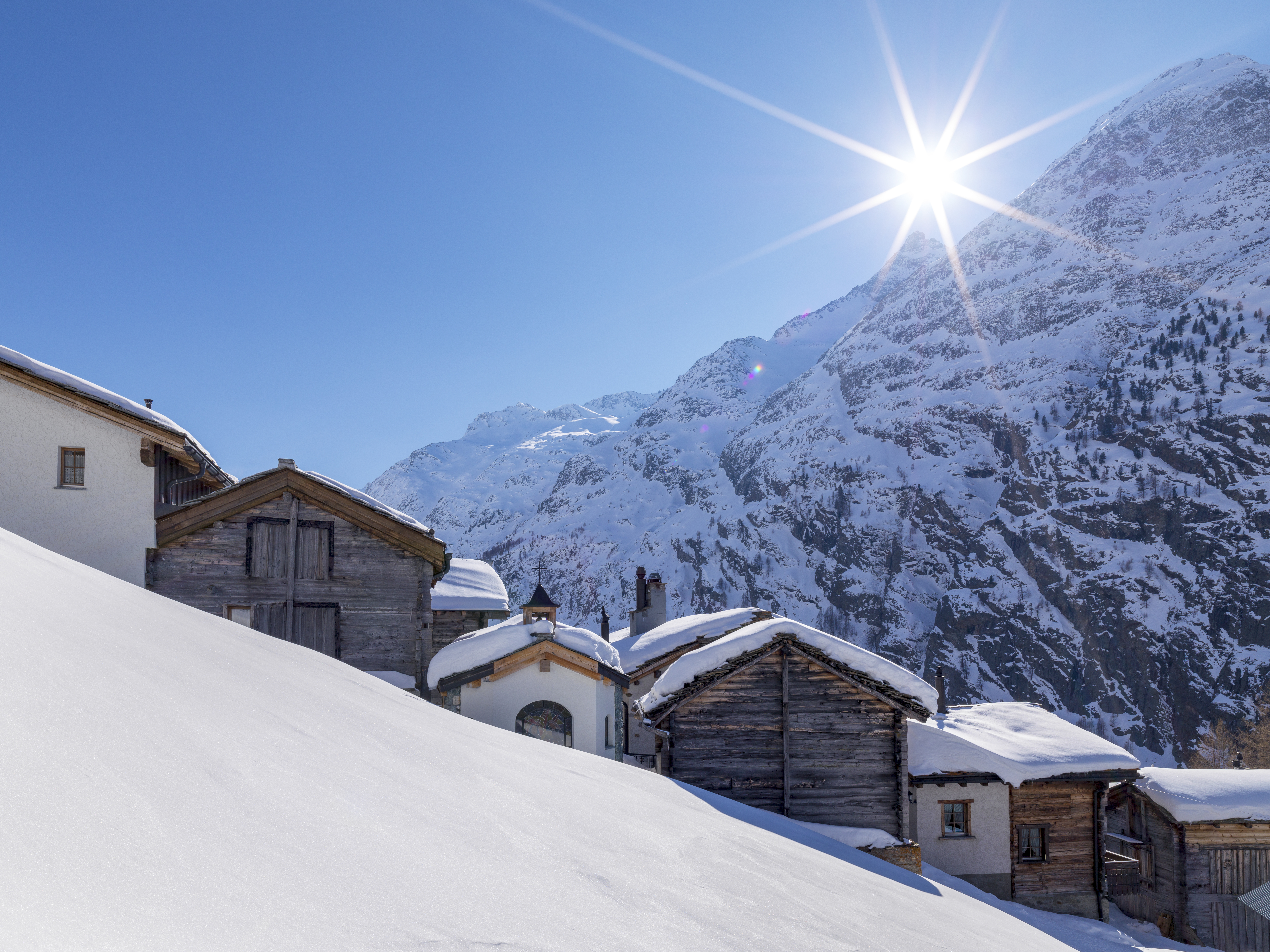 Skihotel - Skigebiet Saas-Almagell