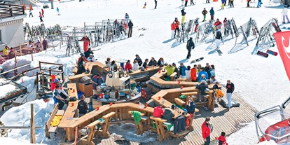 Hotels an der Piste - Kinder- / Übungshang - Schweiz - Engadin St. Moritz - Corviglia - Skigebiet Corviglia in St. Moritz
