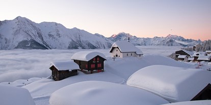 Hotels an der Piste - Après Ski im Skigebiet: Skihütten mit Après Ski - Bürchen - Skigebiet Aletsch Arena