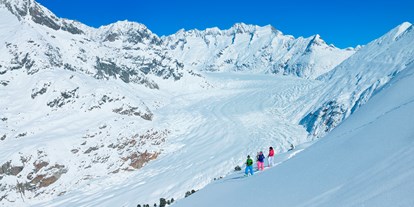 Hotels an der Piste - Après Ski im Skigebiet: Schirmbar - Wallis - Skigebiet Aletsch Arena