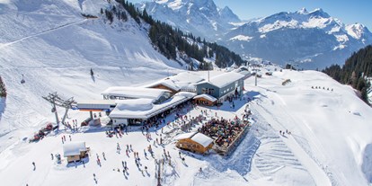 Hotels an der Piste - Après Ski im Skigebiet: Skihütten mit Après Ski - Bergbahnen Meiringen - Hasliberg