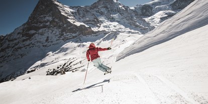 Hotels an der Piste - Après Ski im Skigebiet: Skihütten mit Après Ski - Schweiz - Jungfrau Ski Region / Skigebiet Grindelwald - Wengen