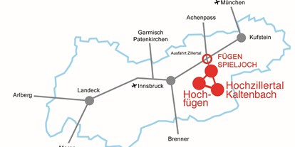 Hotels an der Piste - Alpbach - Spieljochbahn Fügen