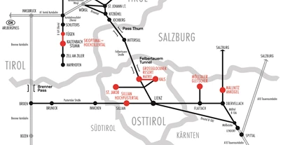 Hotels an der Piste - Rodelbahn - Ankogel Hochgebirgsbahnen