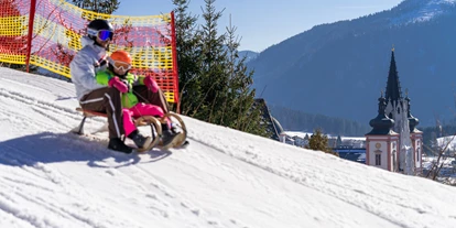 Hotels an der Piste - Après Ski im Skigebiet: Skihütten mit Après Ski - Mostviertel - Rodeln - Skigebiet Mariazeller Bürgeralpe