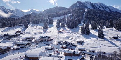 Hotels an der Piste - Skiverleih bei Talstation - Allgäu - Skigebiet Söllereck - Bergbahnen Oberstdorf Kleinwalsertal