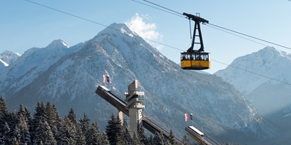 Hotels an der Piste - Skiverleih bei Talstation - Allgäu - Skigebiet Nebenhorn - Bergbahnen Oberstdorf Kleinwalsertal