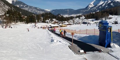 Hotels an der Piste - Après Ski im Skigebiet: Schirmbar - Österreich - Kinderland Biberland Biberwier - Marienbergbahn Biberwier