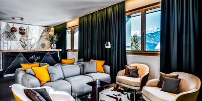 Hotels an der Piste - Skikurs direkt beim Hotel: eigene Skischule - PLZ 7144 (Schweiz) - Boutique Hotel Pellas