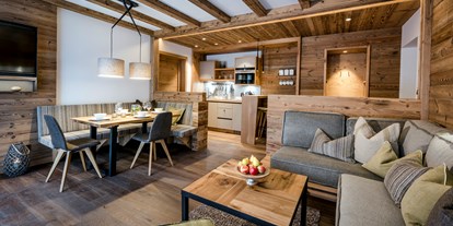 Hotels an der Piste - Hotel-Schwerpunkt: Skifahren & Ruhe - Kitzbühel - Wohnraum mit Rückzugsorten - Kaiserlodge