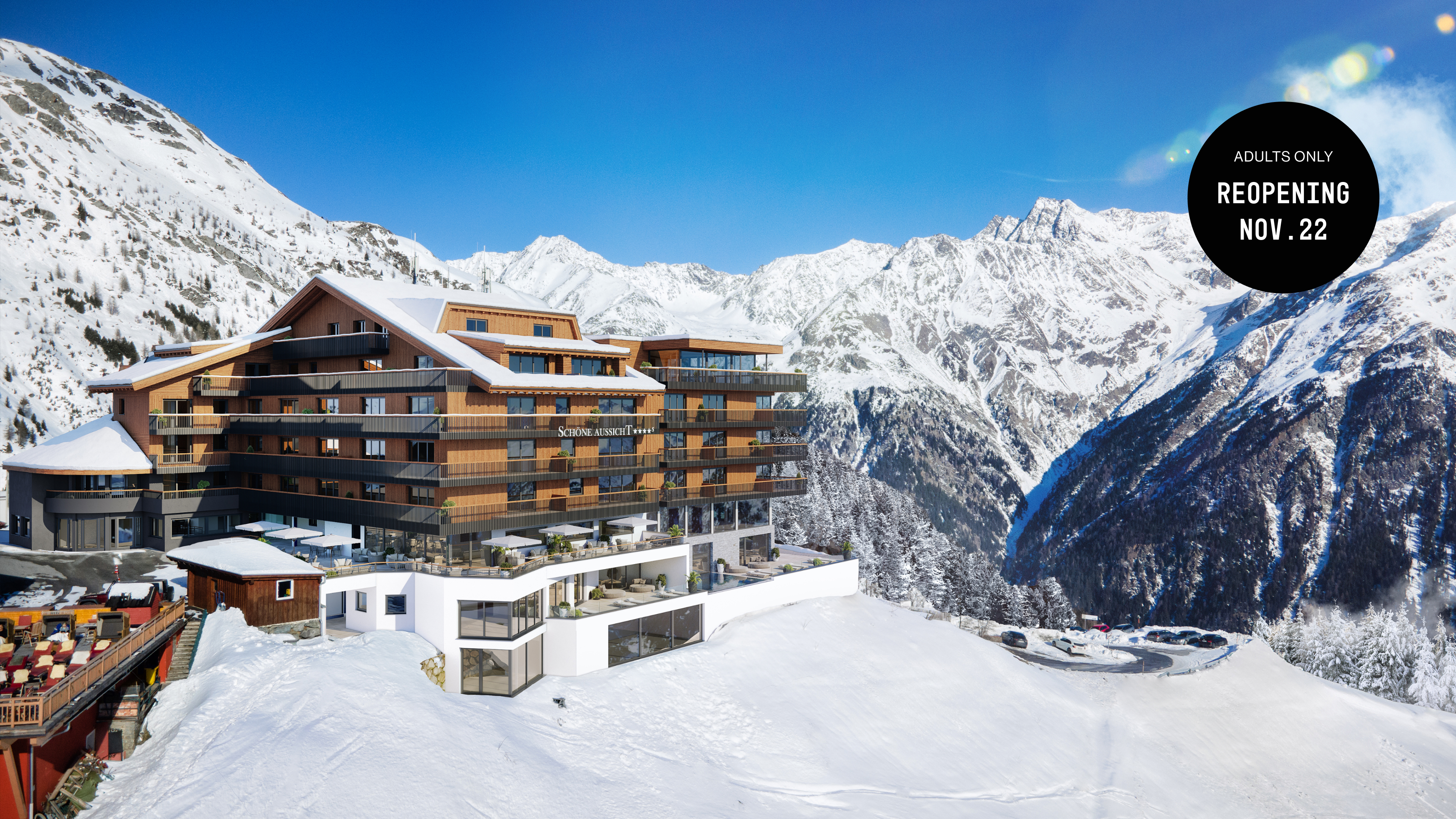 Skihotel - Außenansicht ab Nov 2022 - Hotel Schöne Aussicht