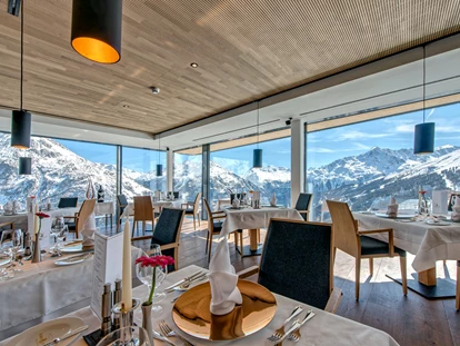 Hotels an der Piste - Hotel-Schwerpunkt: Skifahren & Kulinarik - Ladis - Restaurant - Hotel Schöne Aussicht