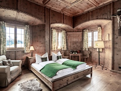 Hotels an der Piste - Suite mit offenem Kamin - Fürstenzimmer - Jagdschloss - Jagdschloss-Resort