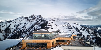 Hotels an der Piste - Skiraum: Skispinde - Bergrestaurant Wolke 7 - DAS EDELWEISS Salzburg Mountain Resort