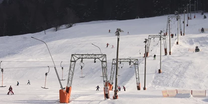 Hotels an der Piste - geführte Skitouren - Gosauzwang - Skilift direkt beim Narzissendorf Zloam - Narzissendorf Zloam