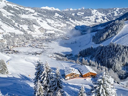 Hotels an der Piste - Hotel-Schwerpunkt: Skifahren & Familie - Winter in Saalbach-Hinterglemm - Ferienwohnungen Perfeldhof