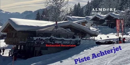 Hotels an der Piste - Hotel-Schwerpunkt: Skifahren & Ruhe - Eschenau (Taxenbach) - Hüttenurlaub direkt an der Piste - Almdorf Flachau