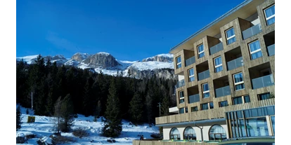 Hotels an der Piste - Parkplatz: kostenlos beim Hotel - Wolkenstein/Gröden Südtirol - Piz Boè 3.152 m - Sellagruppe - Sports&Nature Hotel Boè