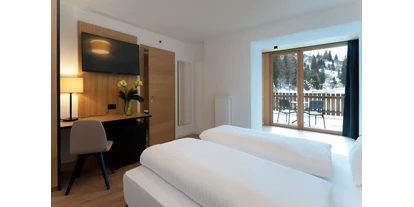 Hotels an der Piste - Parkplatz: kostenlos beim Hotel - Wolkenstein/Gröden Südtirol - Junior suite mit Terrasse - Sports&Nature Hotel Boè