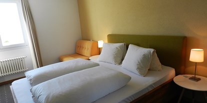 Hotels an der Piste - Skiraum: vorhanden - Seewis-Pardisla - Doppel Zimmer Plus DU/WC-TV
Ausziehbett auf Anfrage - Hotel Pizzeria Mittenwald Flumserberg Tannenheim