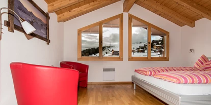 Hotels an der Piste - Hotel-Schwerpunkt: Skifahren & Ruhe - Ergisch - Familiensuite - Hotel Slalom