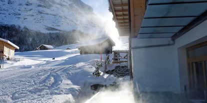 Hotels an der Piste - Wellnessbereich - Berner Oberland - Whirlpool direkt an der Piste - Aspen Alpin Lifestyle Hotel Grindelwald