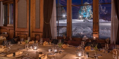 Hotels an der Piste - Pools: Außenpool beheizt - Zermatt - Restaurant Alexandre - Riffelalp Resort 2222 m