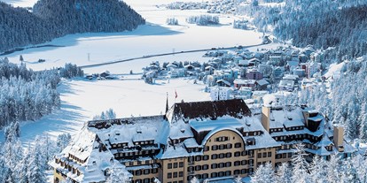 Hotels an der Piste - Pools: Innenpool - Graubünden - Hotel Suvretta House