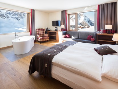 Hotels an der Piste - Skikurs direkt beim Hotel: für Erwachsene - Melchsee-Frutt - Junior Suite - Frutt Mountain Resort