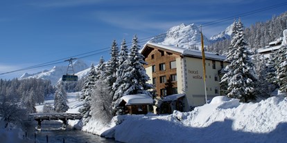 Hotels an der Piste - Langlaufloipe - Graubünden - Hotel Nolda