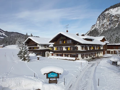 Hotels an der Piste - Hotel-Schwerpunkt: Skifahren & Wellness - Rauth (Nesselwängle) - Lage Hotel Naturhof Stillachtal Oberstdorf - Hotel Naturhof Stillachtal