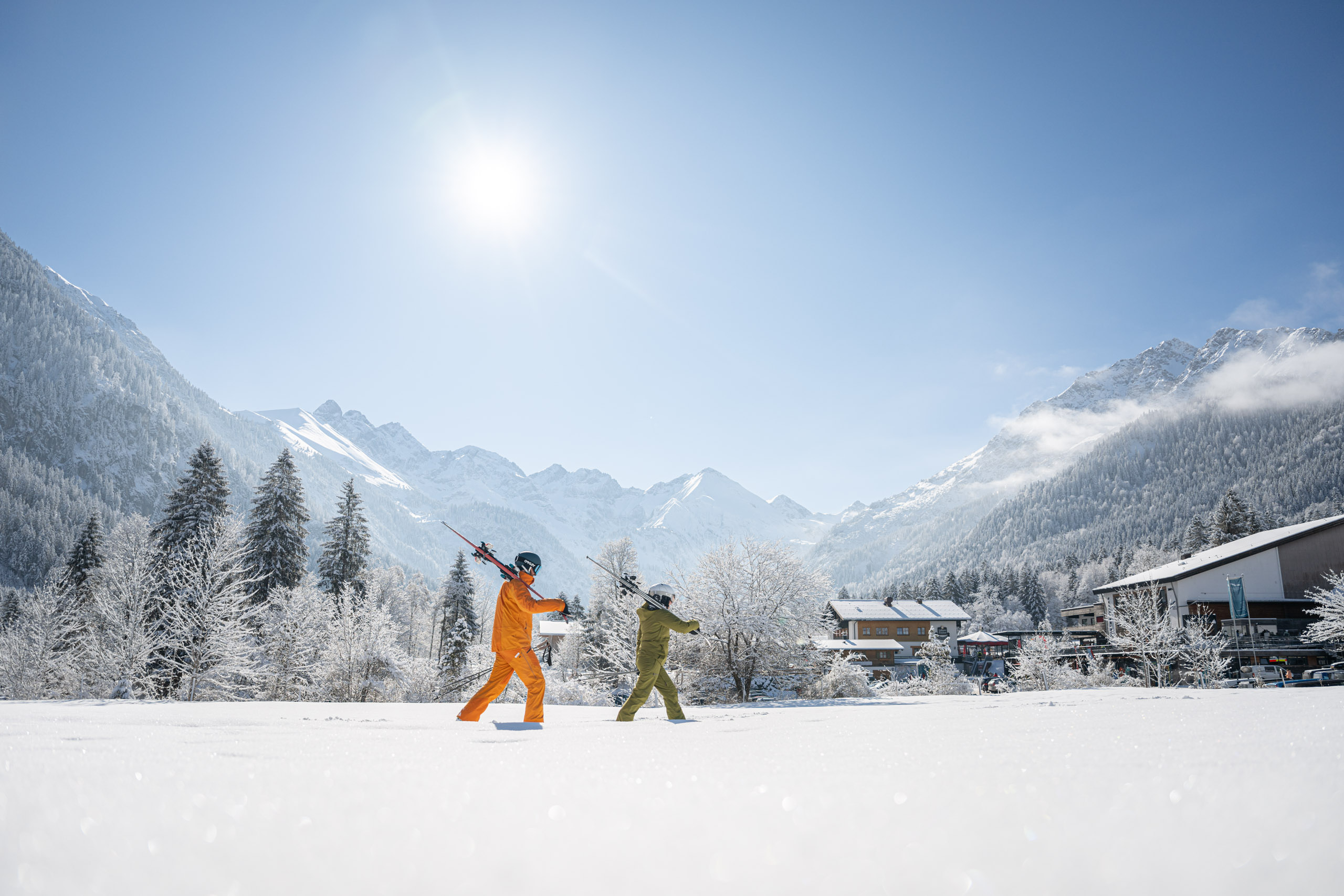 Hotels an der Piste: Hotel Naturhof Stillachtal