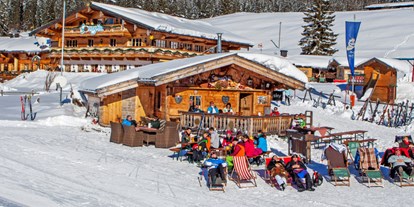 Hotels an der Piste - Kinder-/Übungshang - Skigebiet Steinplatte Winklmoosalm - Winklmoos Sonnenalm