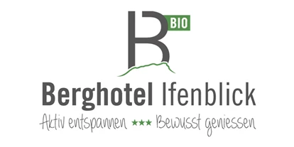 Hotels an der Piste - Parkplatz: kostenlos beim Hotel - Oberreute - Logo Bio-Berghotel Ifenblick  - Bio-Berghotel Ifenblick