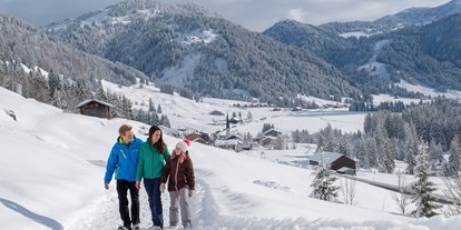 Hotels an der Piste - Langlaufloipe - Zöblen - Traumhafte Winterwanderungen - Bio-Berghotel Ifenblick
