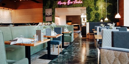 Hotels an der Piste - Bayern - Das neue Restaurant mit Ninas Bio-Küche - Bio-Berghotel Ifenblick