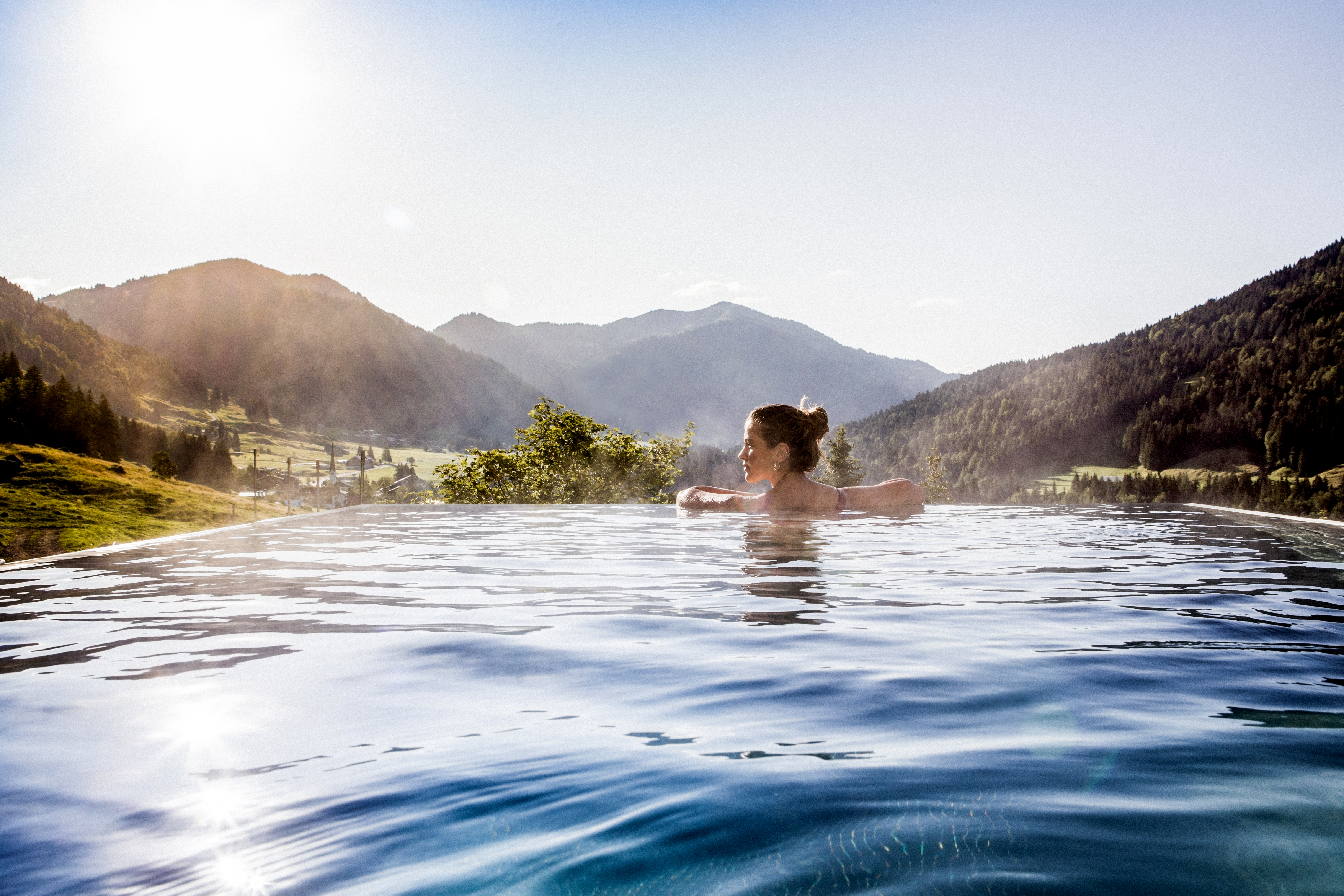 Skihotel - Infinity Pool, Balderschwang - Bio-Berghotel Ifenblick