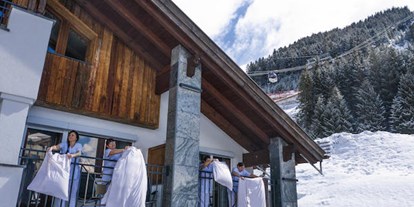 Hotels an der Piste - Skiraum: Skispinde - Mitarbeiter  - Hotel Tirol****alpin spa Ischgl 