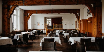 Hotels an der Piste - Hotel-Schwerpunkt: Skifahren & Ruhe - Stützengrün - Restaurant - Sonnenhotel HOHER HAHN