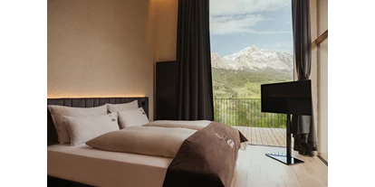 Hotels an der Piste - Parkplatz: kostenlos beim Hotel - Wolkenstein/Gröden Südtirol - Hotel Lech da Sompunt