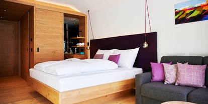 Hotels an der Piste - Pools: Außenpool beheizt - Berchtesgaden - Junior Suite Deluxe MorgenZeit - MorgenZeit - Natürlich. Bed & Brunch