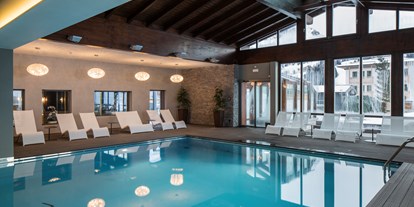 Hotels an der Piste - Pools: Außenpool beheizt - Kärnten - Wellnessbereich 
(c)hotelwulfenia_nassfeld@gert_perauer - Hotel & Spa Wulfenia