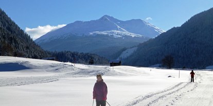Hotels an der Piste - geführte Skitouren - Reschen - Valrunzhof direkt am Seilbahncenter 