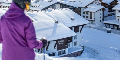 Hotels an der Piste - Skiservice: Skireparatur - Ausserbraz - Hotel ULLI direkt neben der Piste - Hotel Ulli
