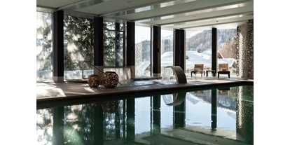 Hotels an der Piste - Pools: Außenpool beheizt - Maloja - Wellness - Carlton Hotel St. Moritz - Carlton Hotel St.Moritz