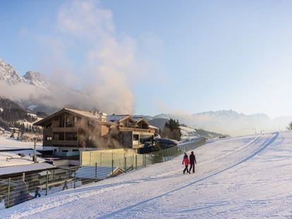 Hotels an der Piste - Skiraum: Skispinde - Steinbach (Bruck an der Großglocknerstraße) - Winterwanderungen ab Hotel - Good Life Resort die Riederalm ****S